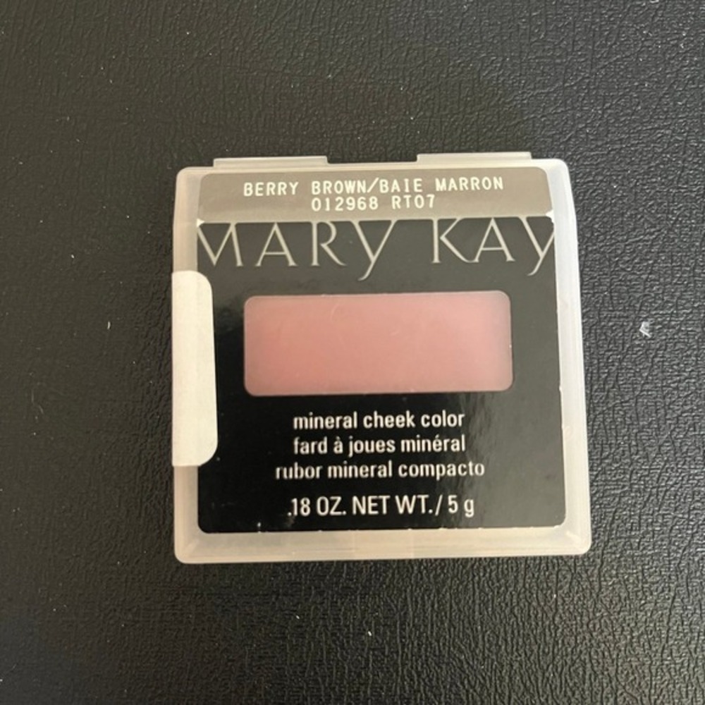 New Mary Kay Mineral Cheek Color Blush - BERRY BROWN